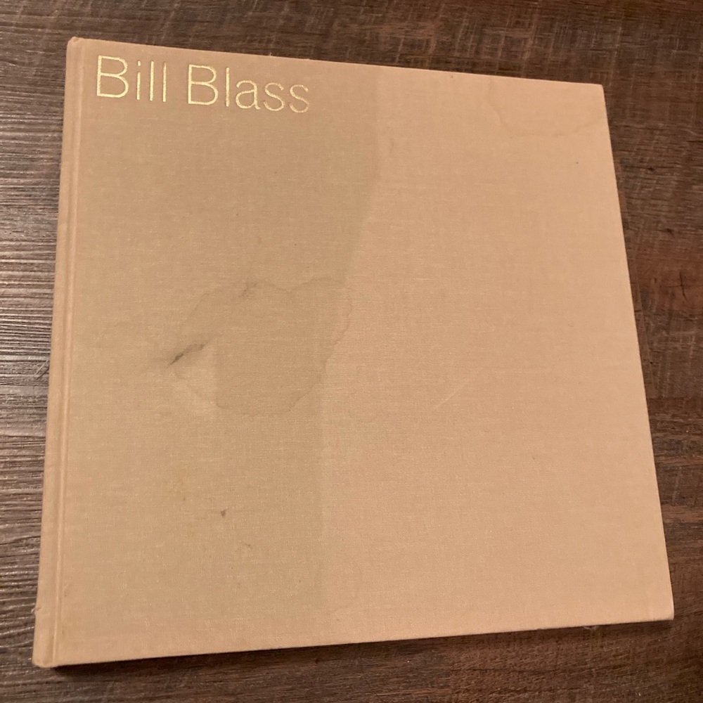 Bill Blass large hardcover book